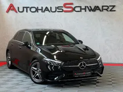 Kosmosschwarz metalliclack Gebraucht 2024 Mercedes A180 AMG line Limousine | 31.390 € (Guter Preis)