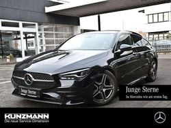 Kosmosschwarz metallic Gebraucht 2024 Mercedes CLA200 AMG Coupé | 30.920 € (Superpreis)