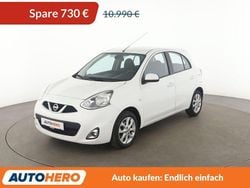 Weiß Gebraucht 2014 Nissan Micra Acenta Kleinwagen | 10.260 €