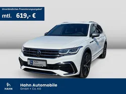 Pure white Gebraucht 2022 VW Tiguan Allspace R-line SUV | 38.230 € (Fairer Preis)
