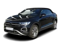 Schwarz Gebraucht 2024 VW T-Roc Cabriolet Move Cabrio | 35.049 € (Guter Preis)