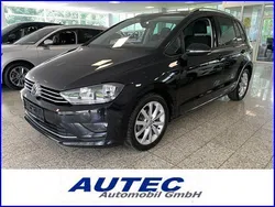 Schwarz Gebraucht 2017 VW Golf Sportsvan Sound Van / Kleinbus | 13.985 € (Guter Preis)
