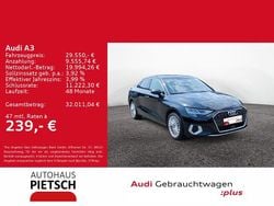 Schwarz Gebraucht 2024 Audi A3 Advanced Limousine | 29.550 € (Superpreis)