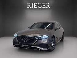 Metalliclack samtbraun (metallic) Gebraucht 2024 Mercedes E220 AMG Kombi | 49.855 € (Fairer Preis)