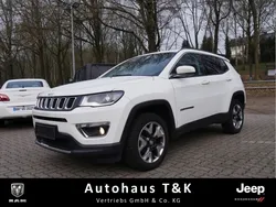Weiss Gebraucht 2020 Jeep Compass Limited SUV | 20.990 € (Fairer Preis)