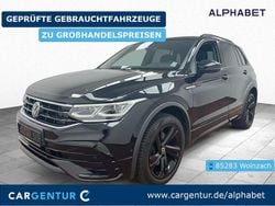 Deep black perleffekt (metallic) Gebraucht 2022 VW Tiguan R-line SUV | 33.190 € (Guter Preis)