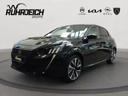 Schwarz Gebraucht 2021 Peugeot e-208 GT Kleinwagen | 18.490 € (Fairer Preis)