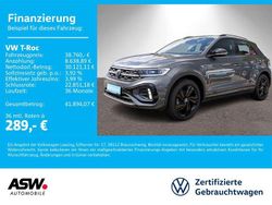Indiumgrau metallic Gebraucht 2025 VW T-Roc R-line SUV | 38.760 € (Fairer Preis)