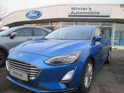 Dynamicblau metallic Gebraucht 2020 Ford Focus Titanium Limousine | 16.900 € (Fairer Preis)
