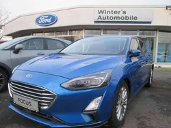 Dynamicblau metallic Gebraucht 2020 Ford Focus Titanium Limousine | 16.900 € (Fairer Preis)