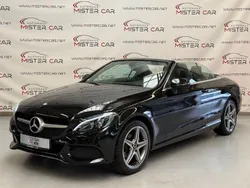 Obsidianschwarz metalliclack Gebraucht 2016 Mercedes C180 AMG Cabrio | 24.890 € (Fairer Preis)