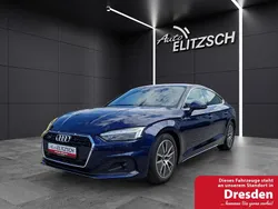 Blau Gebraucht 2022 Audi A5 Sportback Sport Limousine | 40.950 € (Etwas zu teuer)