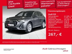 Grau Gebraucht 2024 Audi Q3 S-Line SUV | 41.340 € (Fairer Preis)