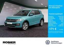 Grün Gebraucht 2021 VW T-Cross Style SUV | 19.990 € (Guter Preis)