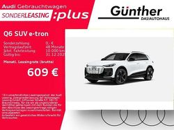 Gletscherweiß metallic Gebraucht 2025 Audi Q6 e-tron S-Line SUV | 66.900 € (Guter Preis)