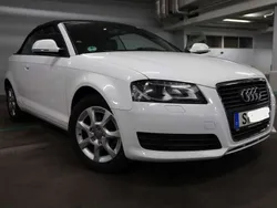 Weiß Gebraucht 2009 Audi A3 Cabriolet Attraction Cabrio | 10.900 € (Fairer Preis)