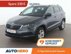 Seda quartz quartz grey Gebraucht 2021 Skoda Karoq Style SUV | 24.570 € (Fairer Preis)