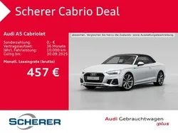 Weiß Gebraucht 2024 Audi A5 Cabriolet S-Line Cabrio | 47.880 € (Etwas zu teuer)