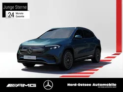Denimblau metallic Gebraucht 2022 Mercedes EQA350 AMG SUV | 34.890 € (Fairer Preis)