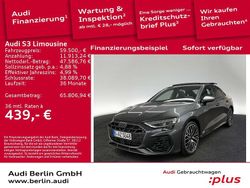 Daytonagrau perleffekt Gebraucht 2025 Audi S3 Ambiente Limousine | 59.500 €