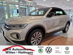 Ivory silver metallic Neu 2025 VW T-Roc Cabriolet Goal Cabrio | 48.455 € (Etwas zu teuer)