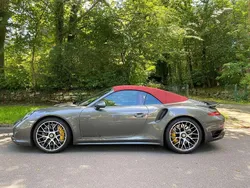 Grau Gebraucht 2015 Porsche 911 Turbo S Cabriolet Cabrio | 116.500 €