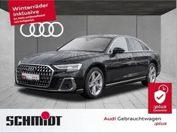 Mythosschwarz metallic Gebraucht 2024 Audi A8 Ambiente Limousine | 64.440 €