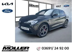 Colore esterno (nero vulcano, metallic) (schwarz) Gebraucht 2022 Alfa Romeo Stelvio Veloce SUV | 37.788 € (Fairer Preis)