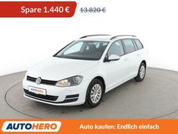 Weiß Gebraucht 2016 VW Golf VII Trendline Kombi | 12.380 € (Fairer Preis)
