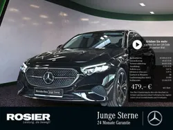 Schwarz / obsidianschwarz (metallic) Gebraucht 2024 Mercedes E300 Avantgarde Limousine | 49.400 € (Guter Preis)