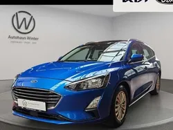 Blau Gebraucht 2019 Ford Focus Titanium Kombi | 16.999 € (Fairer Preis)