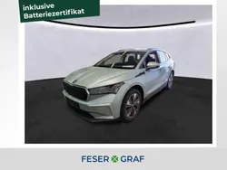 Artic silber met. Gebraucht 2022 Skoda Enyaq iV SUV | 28.170 € (Guter Preis)