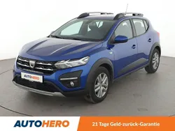 Blau Gebraucht 2022 Dacia Sandero Comfort Kleinwagen | 14.610 € (Guter Preis)
