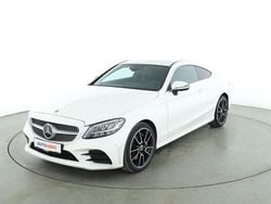 Weiß Gebraucht 2020 Mercedes C400 AMG line Coupé | 36.100 € (Fairer Preis)