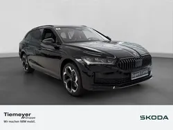 Schwarz Neu 2025 Skoda Superb SportLine Kombi | 56.980 € (Teuer)