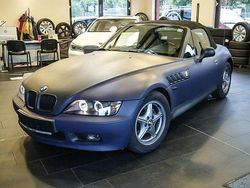 Montrealblau metallic (metallic) Gebraucht 1996 BMW Z3 Sport Line Cabrio | 5.900 € (Guter Preis)