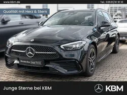 Unilack schwarz Gebraucht 2023 Mercedes C300e AMG Kombi | 39.420 € (Guter Preis)