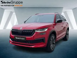 Rot Gebraucht 2022 Skoda Kodiaq SportLine SUV | 39.670 € (Etwas zu teuer)
