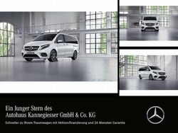 Weiß Gebraucht 2024 Mercedes V220 AMG line Van / Kleinbus | 57.990 € (Teuer)