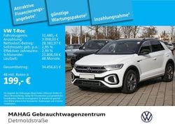 Pure white/schwarz Gebraucht 2025 VW T-Roc R-line SUV | 31.480 € (Guter Preis)