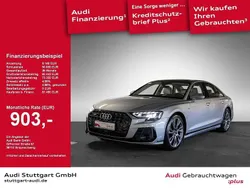 Florettsilber metallic Gebraucht 2023 Audi A8 Ambiente Limousine | 81.480 € (Etwas zu teuer)