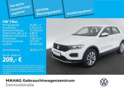 Weiß Gebraucht 2021 VW T-Roc Style SUV | 16.887 € (Guter Preis)