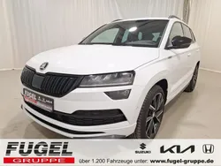 Moonweiss metallic Gebraucht 2022 Skoda Karoq SportLine SUV | 31.999 € (Guter Preis)