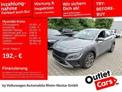 Grau Gebraucht 2022 Hyundai Kona Trend SUV | 20.991 € (Guter Preis)