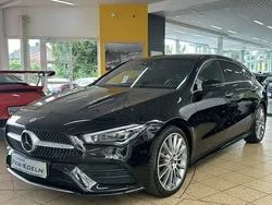 Schwarz Gebraucht 2023 Mercedes CLA250 Shooting Brake AMG line Kombi | 36.999 € (Guter Preis)