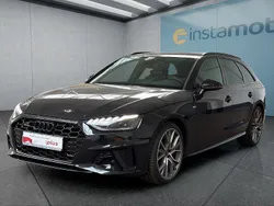 Schwarz Gebraucht 2024 Audi A4 S-Line Kombi | 36.849 € (Fairer Preis)