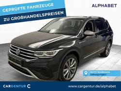 Deep black perleffekt Gebraucht 2022 VW Tiguan Allspace Elegance SUV | 27.207 € (Guter Preis)