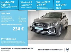 Indiumgrau metallic Gebraucht 2024 VW T-Roc R-line SUV | 30.192 € (Fairer Preis)