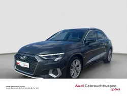 Grau Gebraucht 2024 Audi A3 Sportback Advanced Limousine | 35.870 € (Fairer Preis)