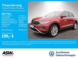 Kings red metallic Gebraucht 2024 VW T-Roc Life SUV | 27.390 € (Fairer Preis)
